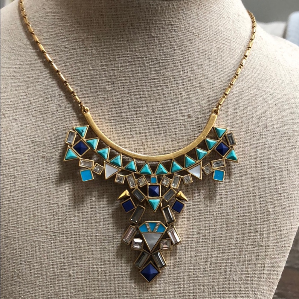 Stella &Dot Stone Tile Necklace